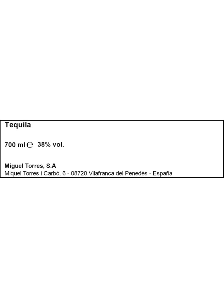 Tequila Sierra Silver 70cl