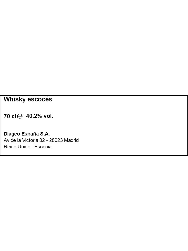 Whisky Johnnie Walker a Song of Ice 70cl