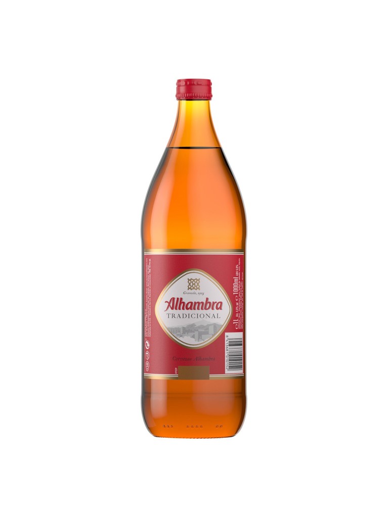 Cerveza Alhambra 1L