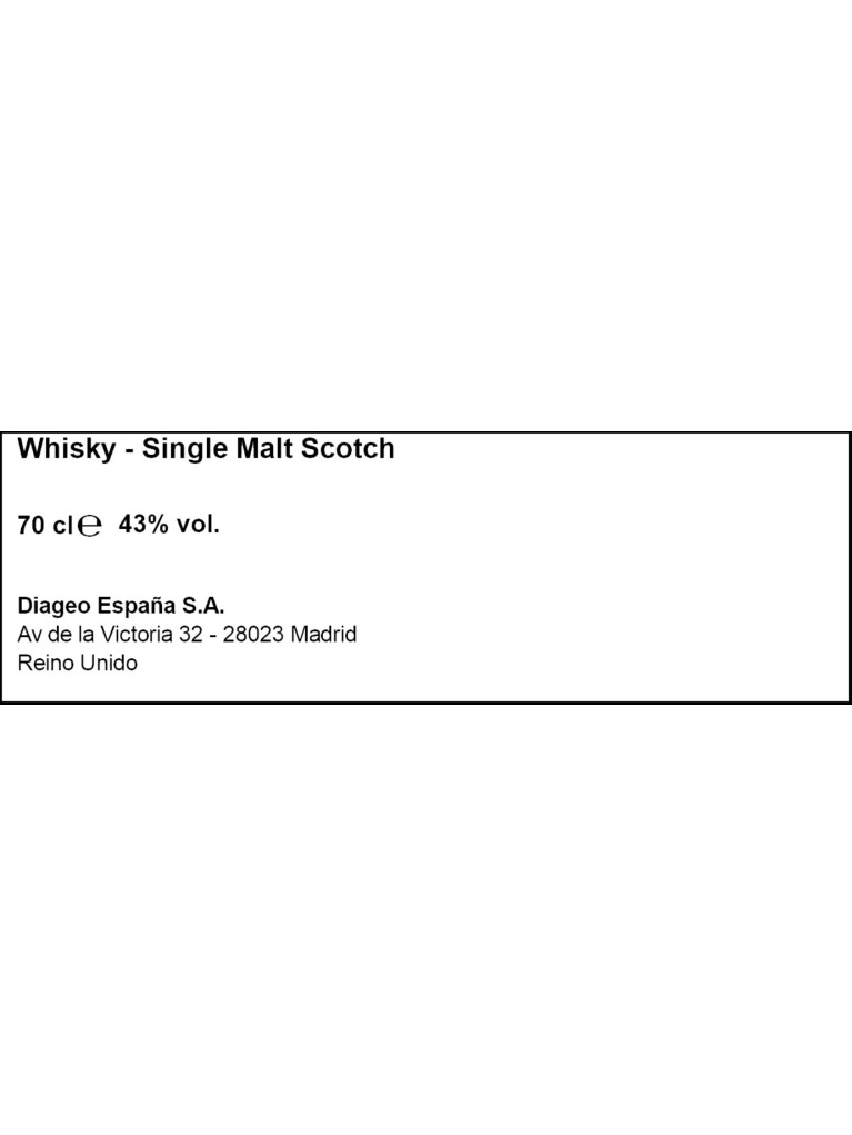 Whisky Glenkinchie