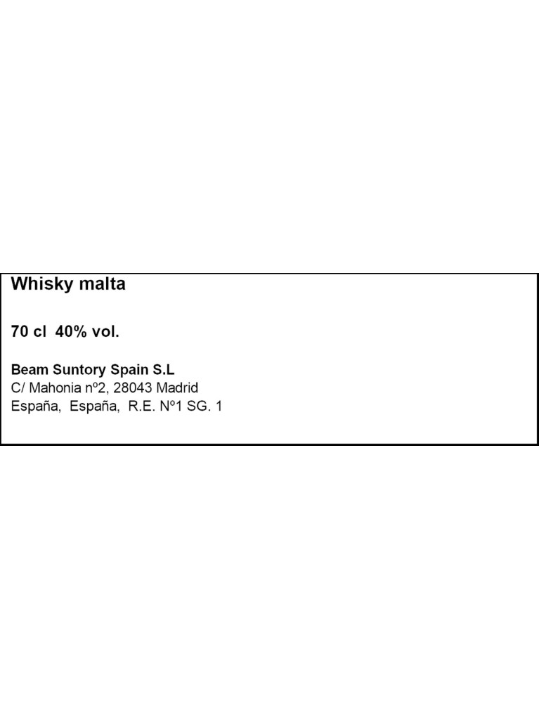 Whisky DYC Pure Malt