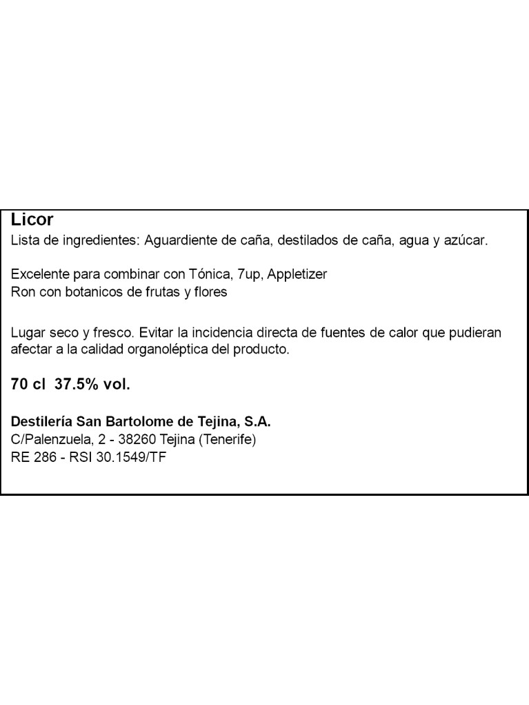 Ron Corazón Guajiro 70cl