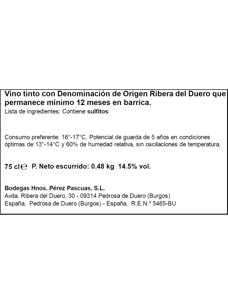 Cepa Gavilán Crianza