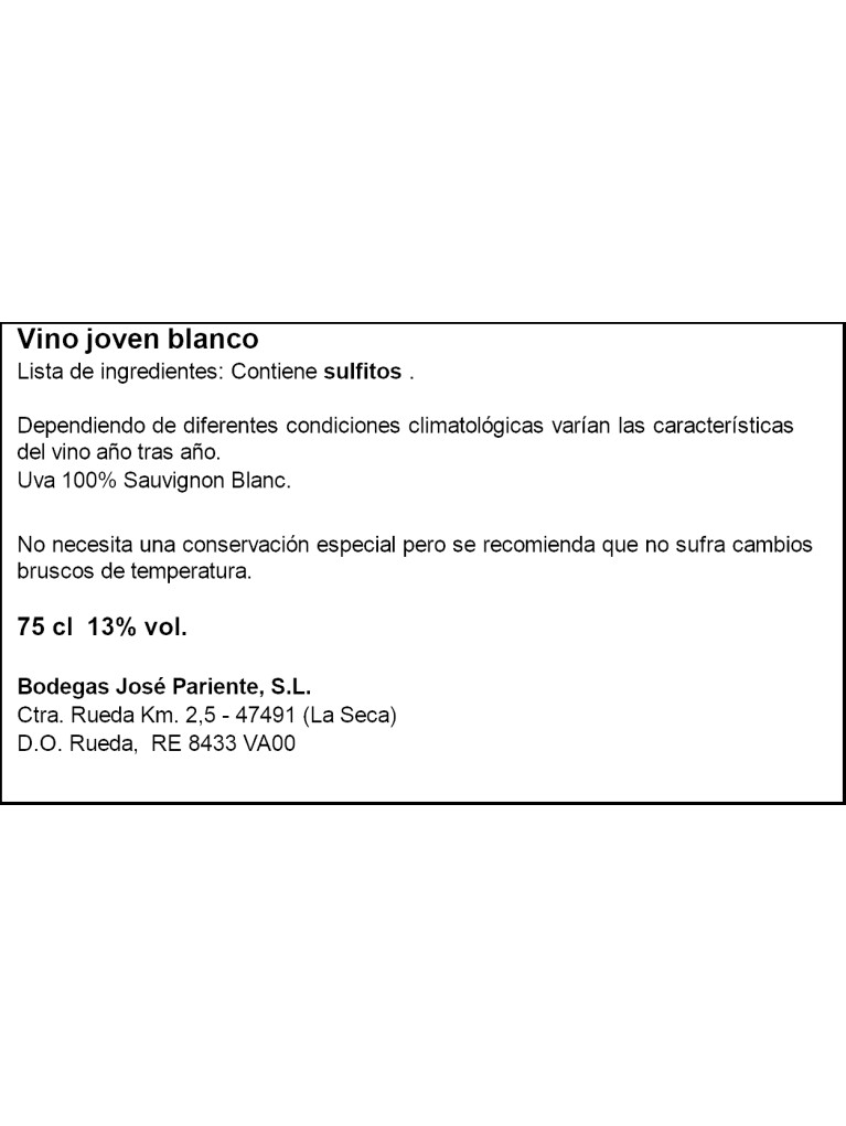 Flor De Vetus Blanco