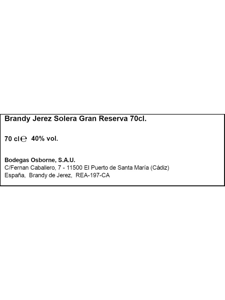 Brandy Carlos I Imperial 