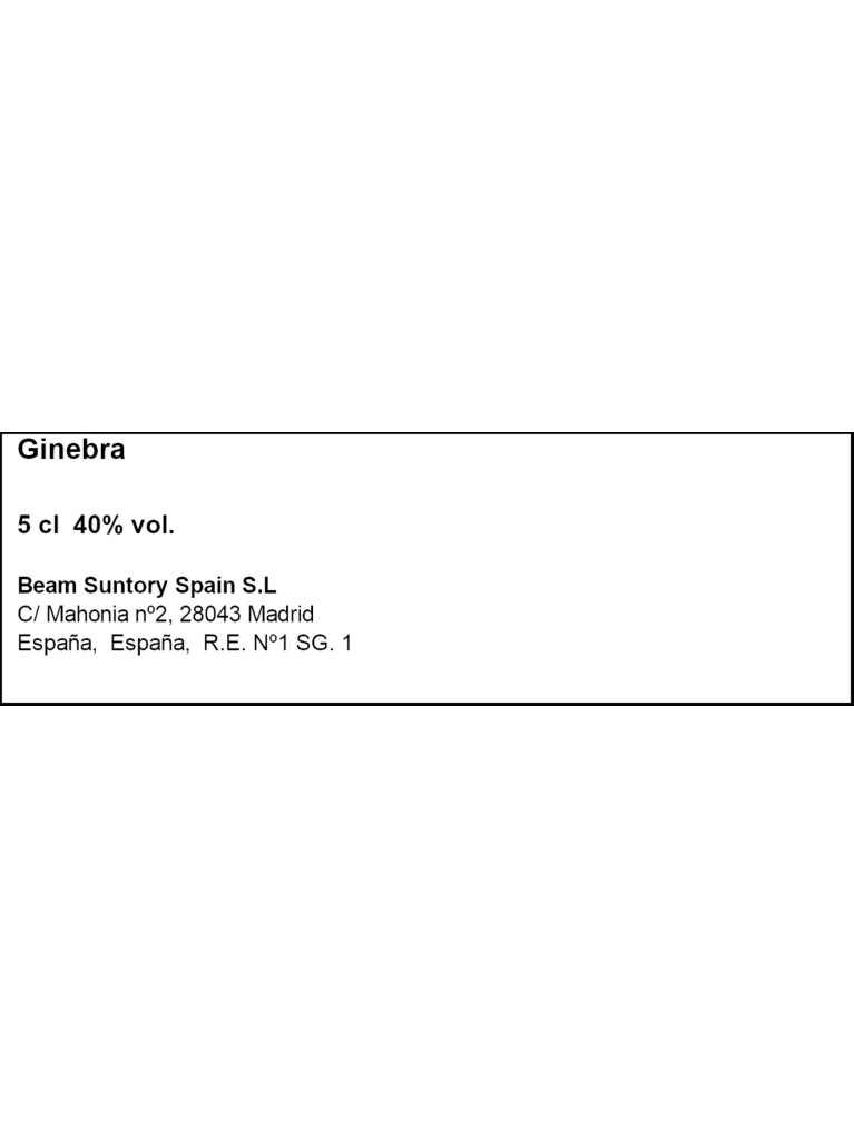 Mini Ginebra Larios 12 Premium