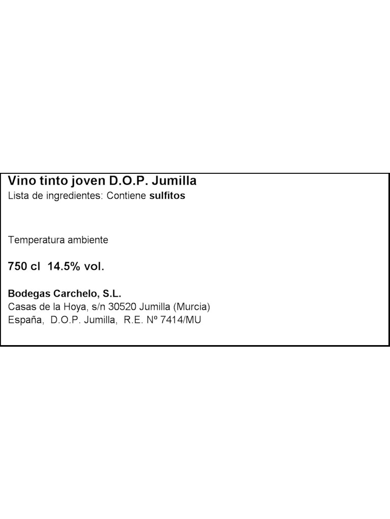 vino jumilla joven eya