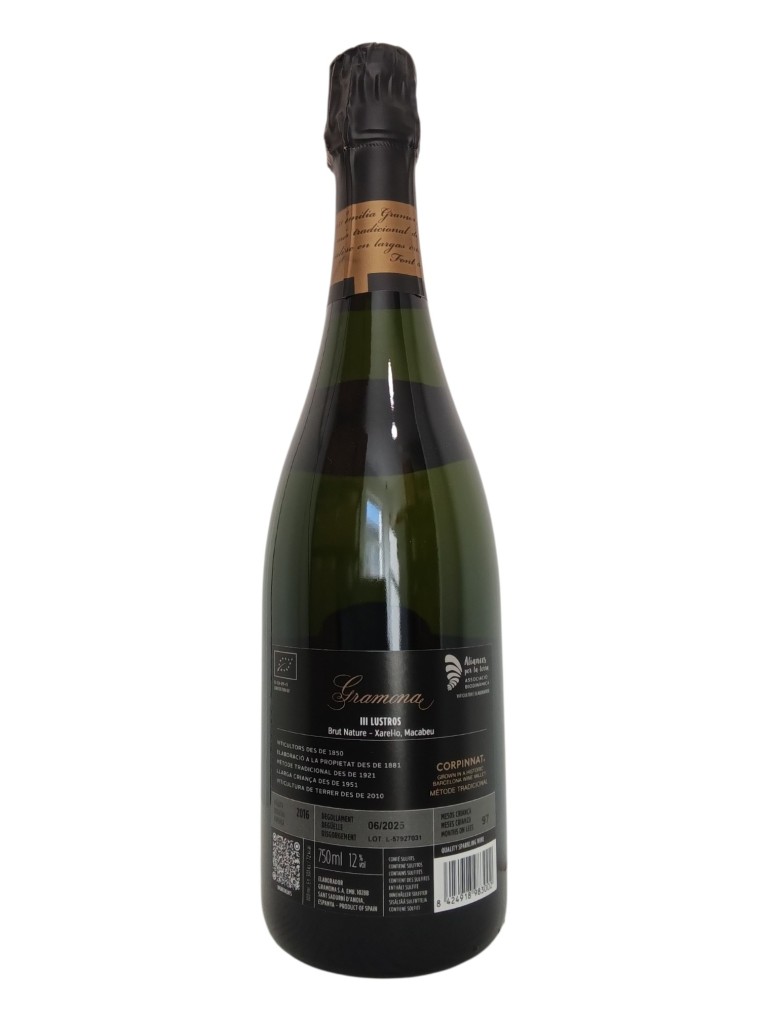 Cava Gramona III Lustros Brut Nature