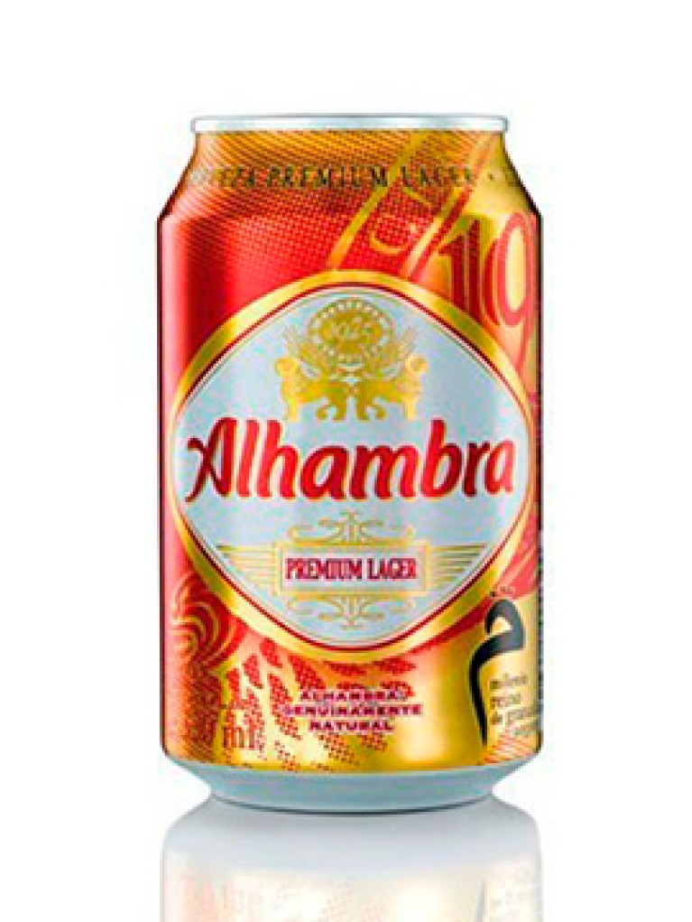 Cerveza Alhambra Lata 33cl 