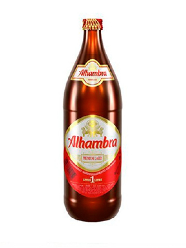 Cerveza Alhambra Sin Alcohol 1L 