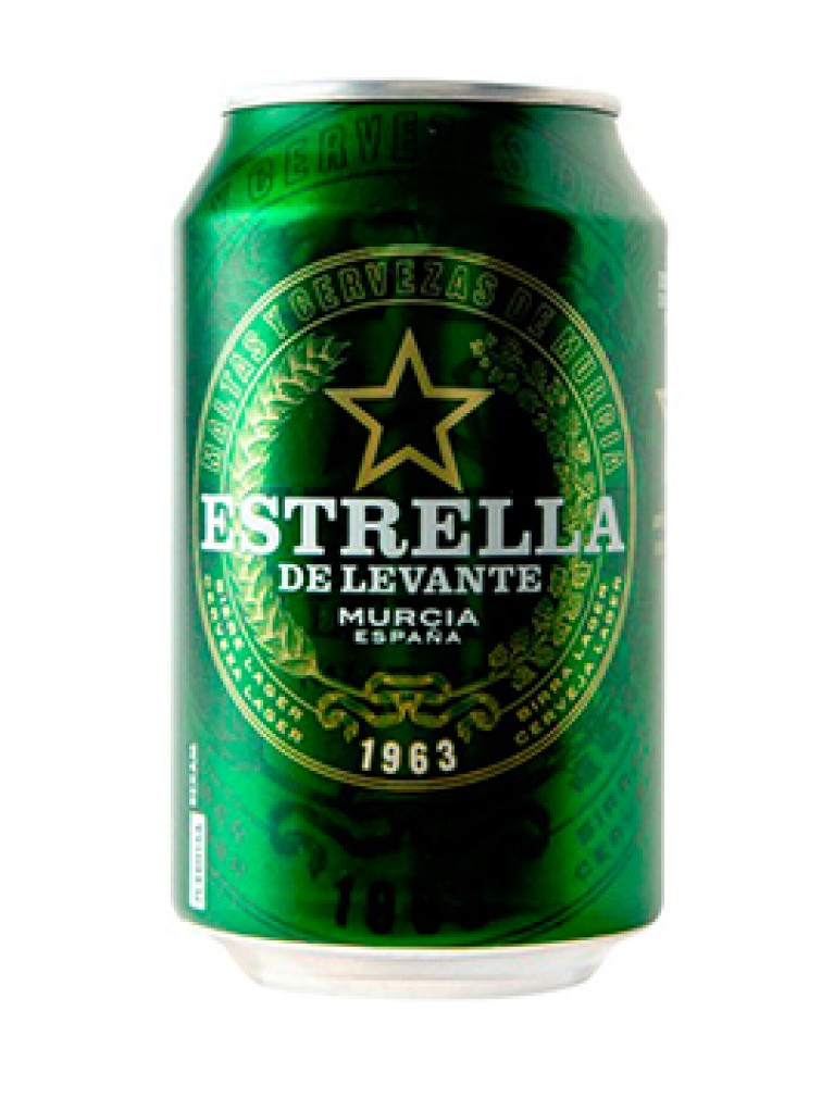 Cerveza Estrella De Levante Lata 33cl