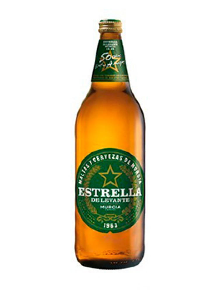Cerveza Estrella De Levante 1L 