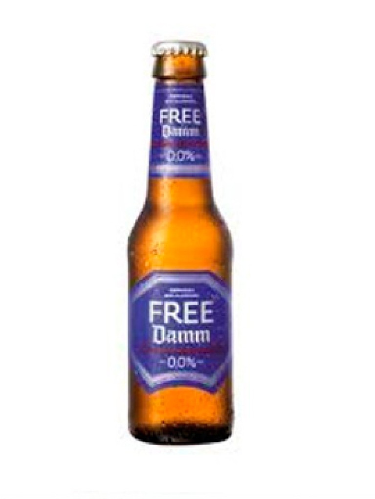 Cerveza Free Damm 0,0% 25cl Pack 6 Unidades