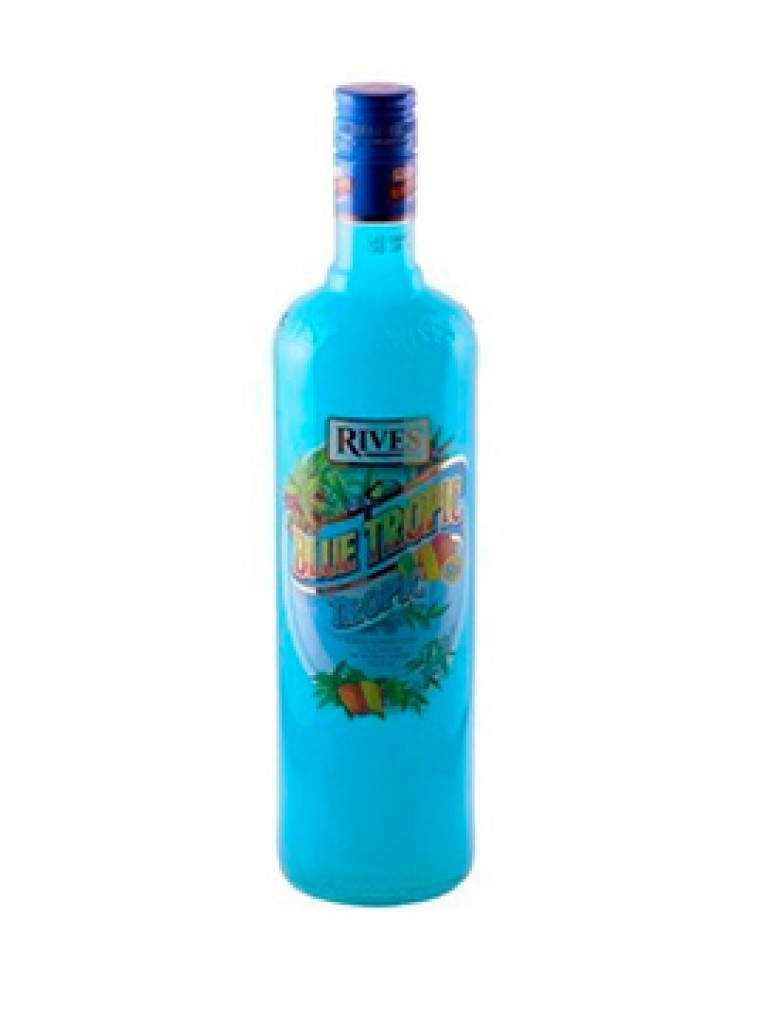Licor Blue Tropic Rives 1L