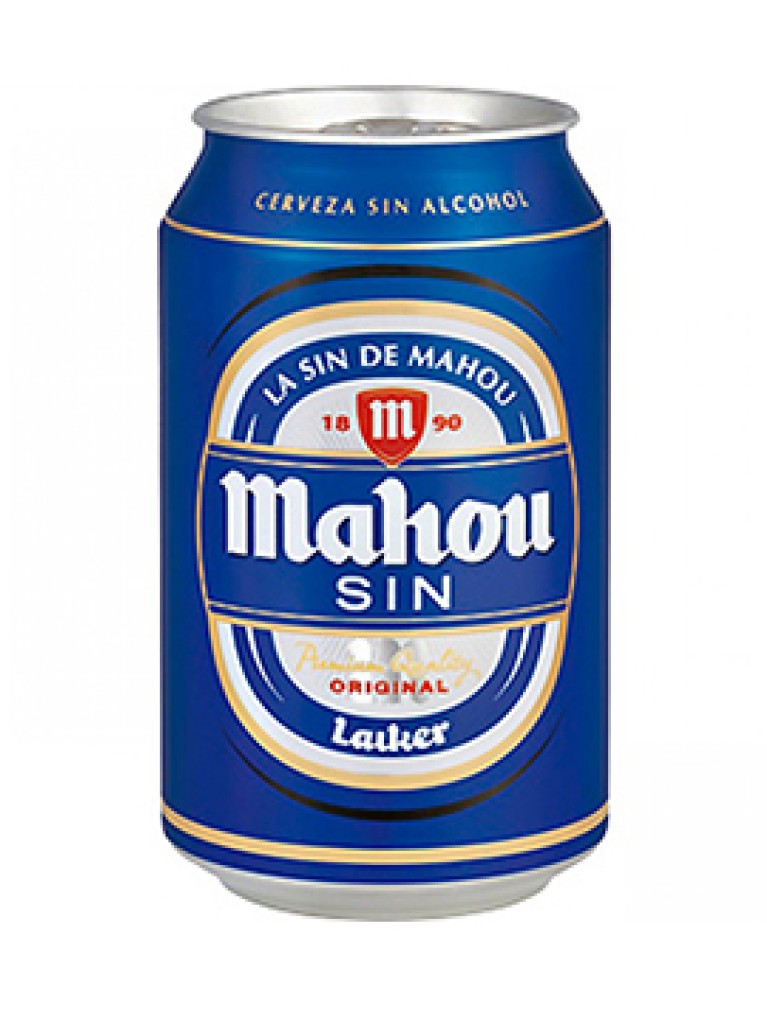 Cerveza Mahou Sin Alcohol Lata 33cl