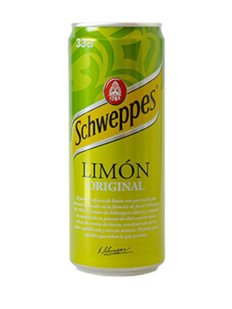 Schweppes Limon Lata 33cl 
