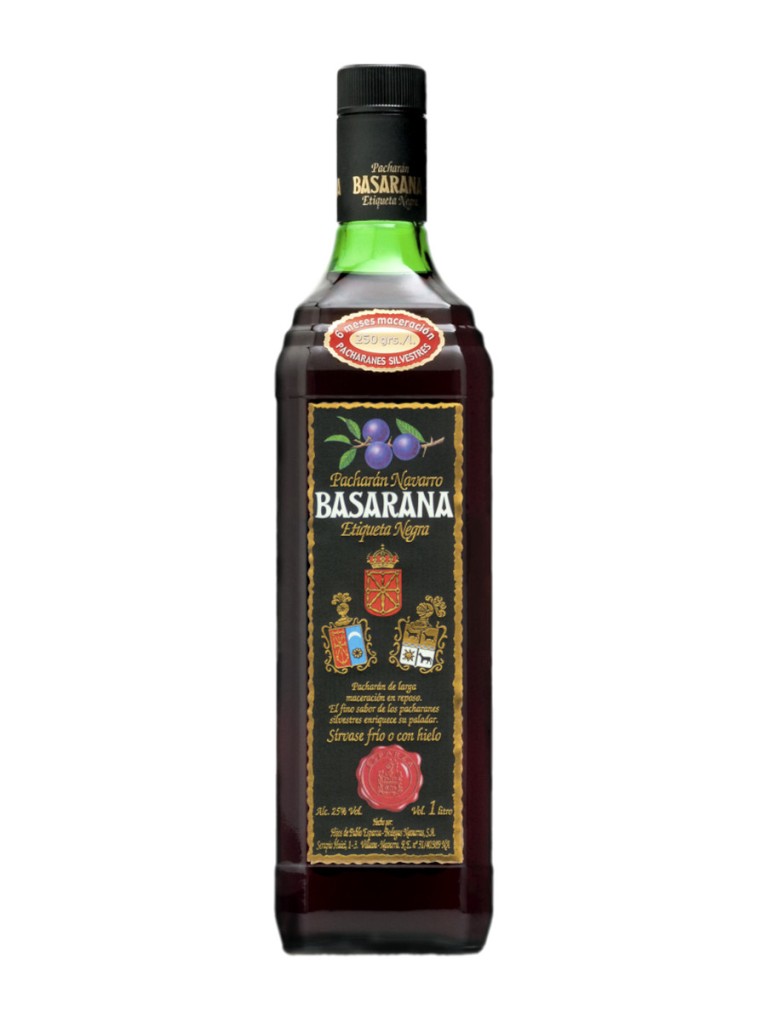 Licor Pacharán Basarana Etiqueta Negra