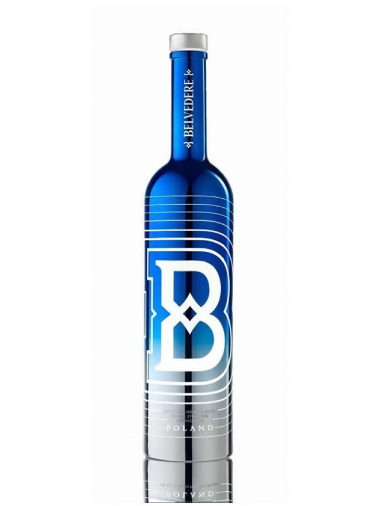 Vodka Belvedere B Label Iluminada 1,75L