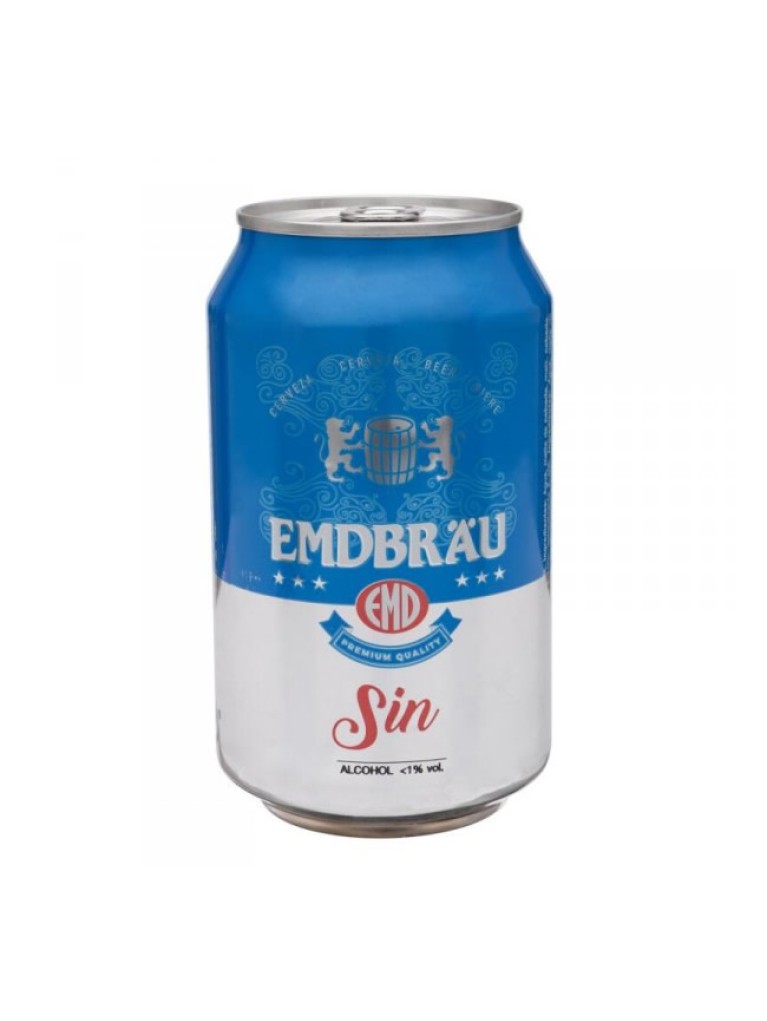 Cerveza Emdbrau 33cl Lata Sin Alcohol