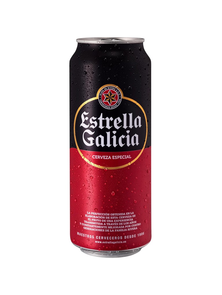 Cerveza Estrella Galicia 50cl Lata