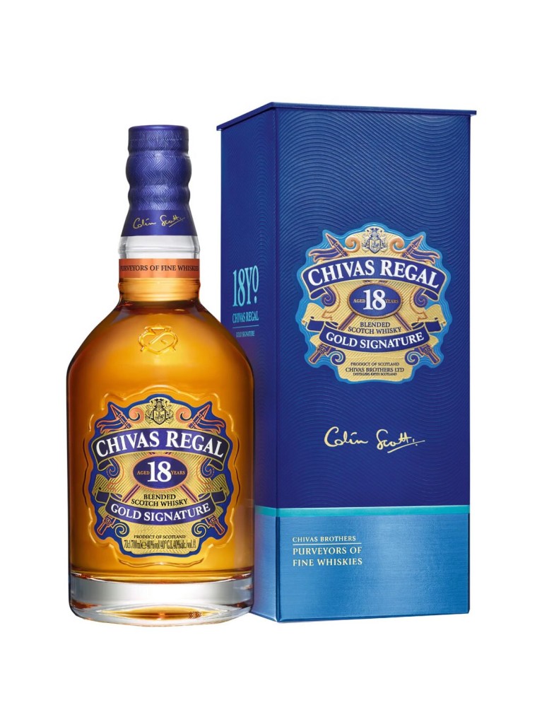 Whisky Chivas Regal 18 Años 70cl estuche