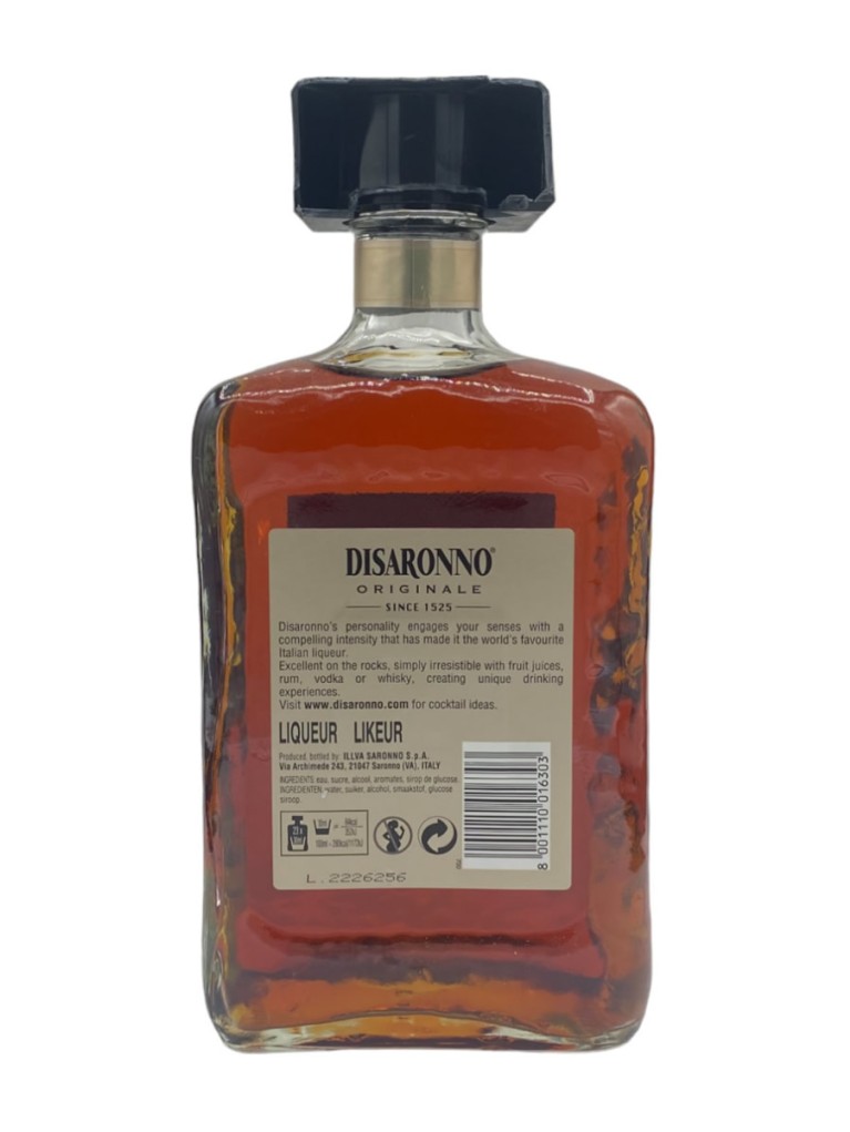 Licor Amaretto Disaronno 70cl - Tapón deteriorado