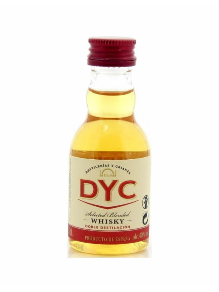 Miniatura Whisky DYC 5 Años 5cl	
