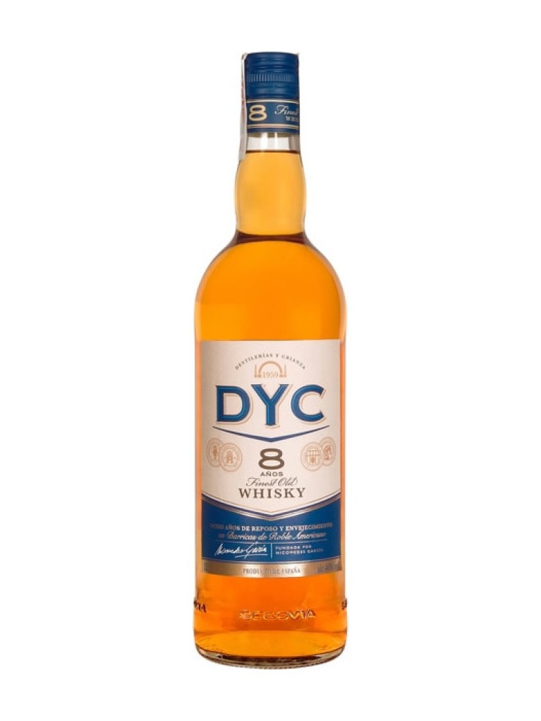 Whisky DYC 8 Años 1litro