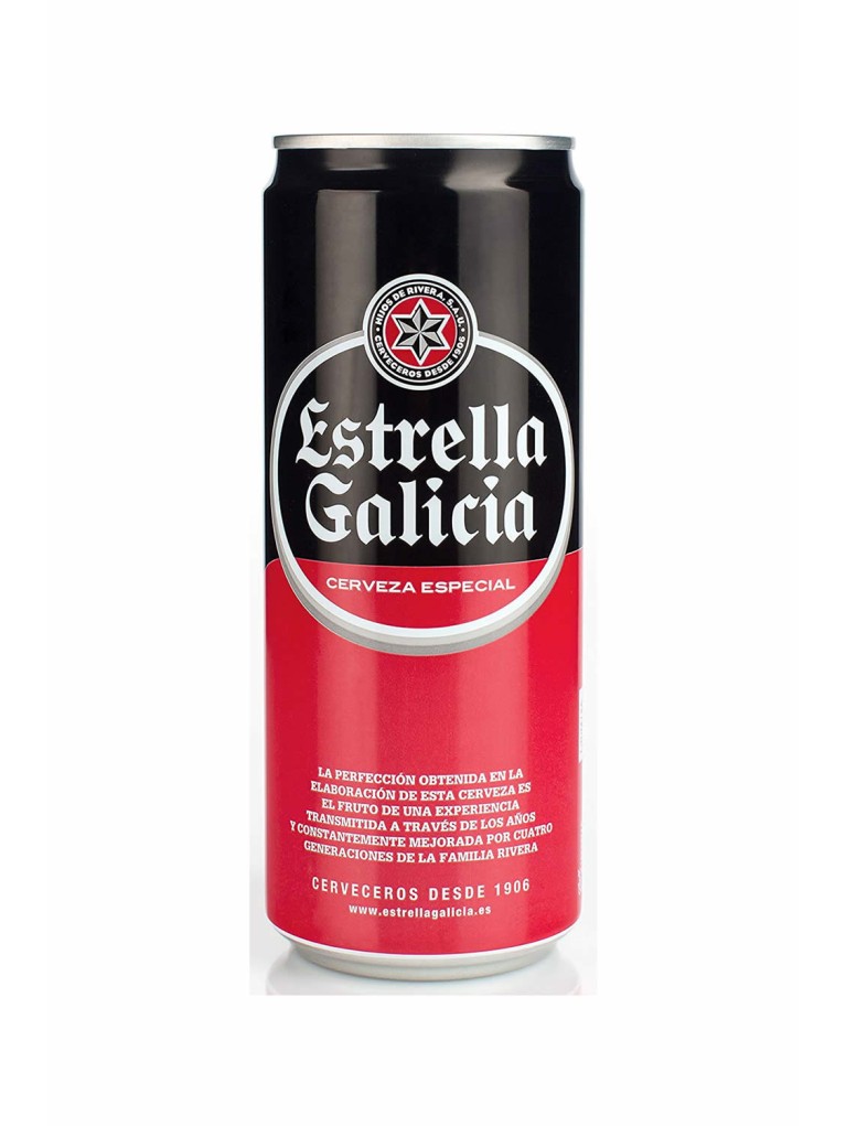 Cerveza Estrella Galicia 33cl Lata 
