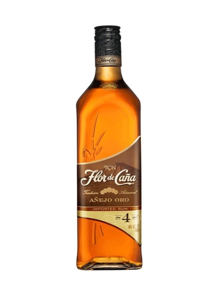 Ron Flor de Caña 4 años Oro 1L