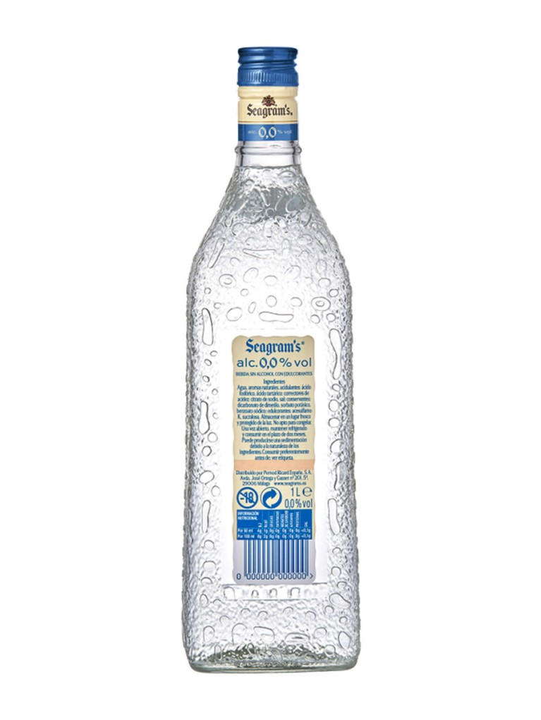 Seagram's 0,0% Sin Alcohol 1L