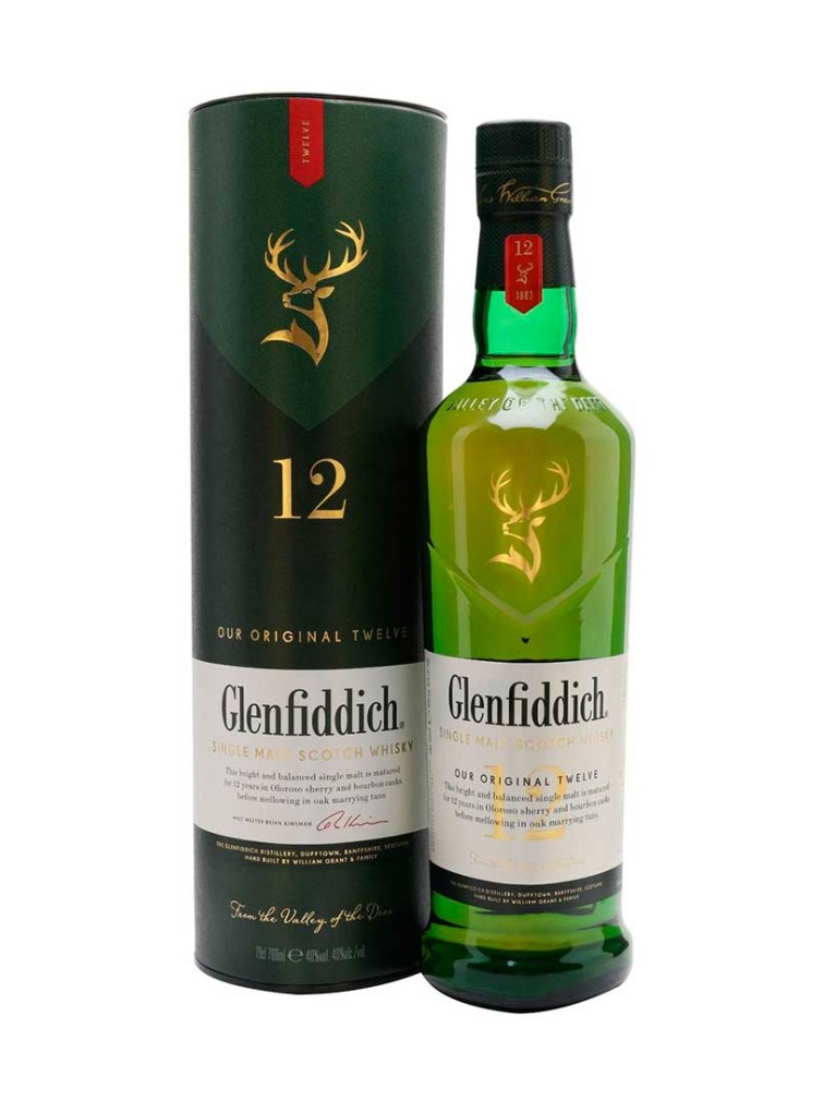 Whisky Glenfiddich Malta 70cl 12 años