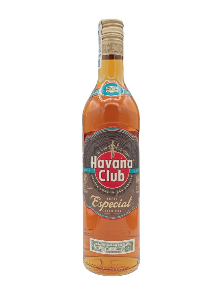 Ron Havana Club Añejo Especial 5 años 70cl - Etiqueta deteriorada