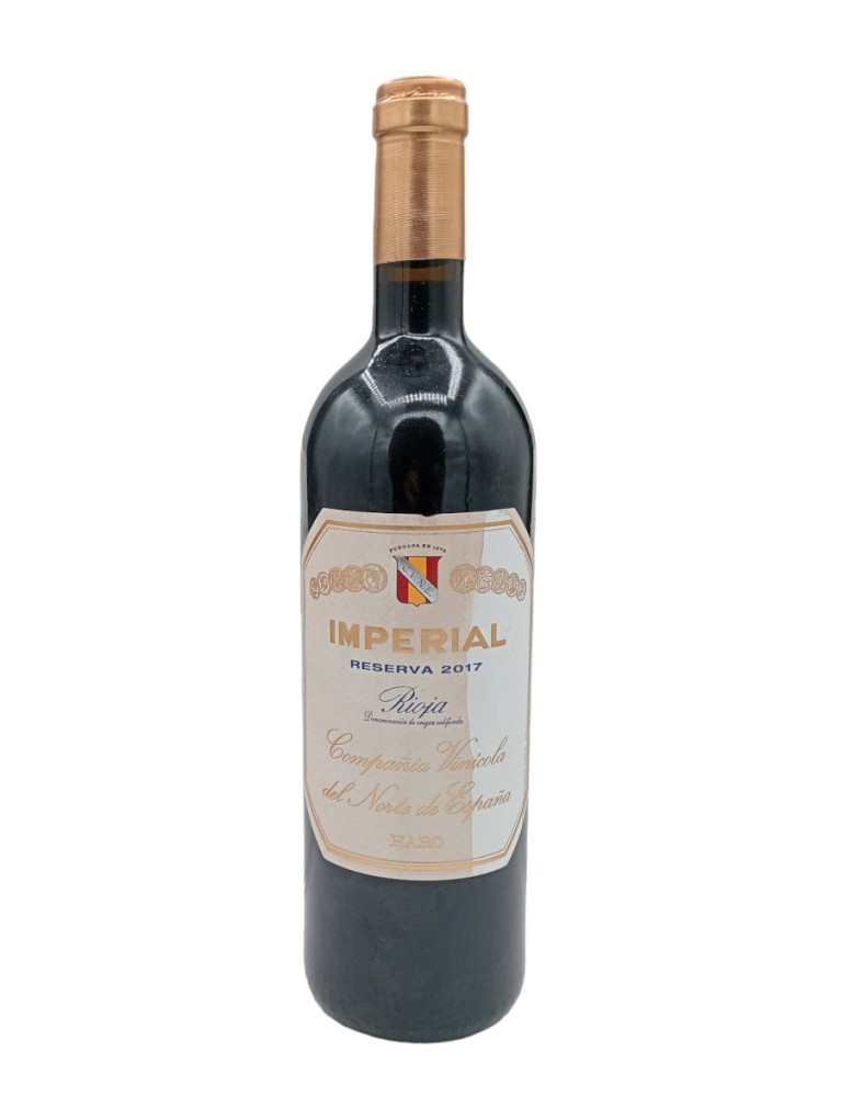 Cune Imperial Reserva 2017 - Etiqueta deteriorada 
