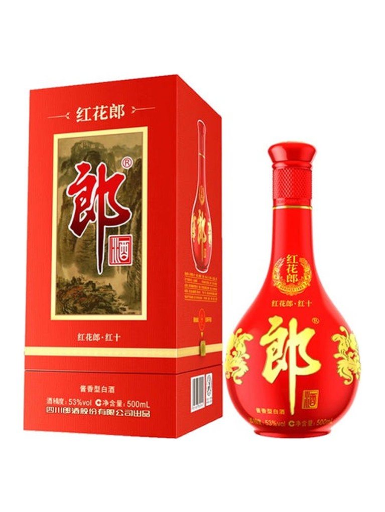 Licor Baijiu - Licor Hong Hua Lang 50cl
