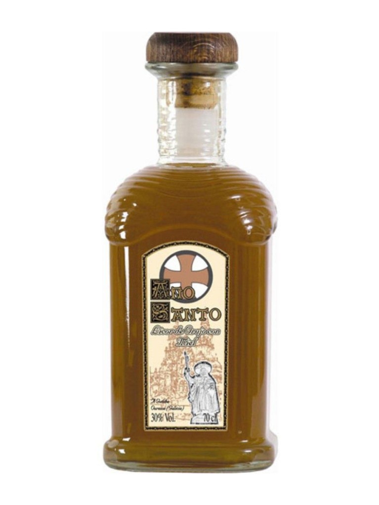 Licor Orujo Miel Año Santo 