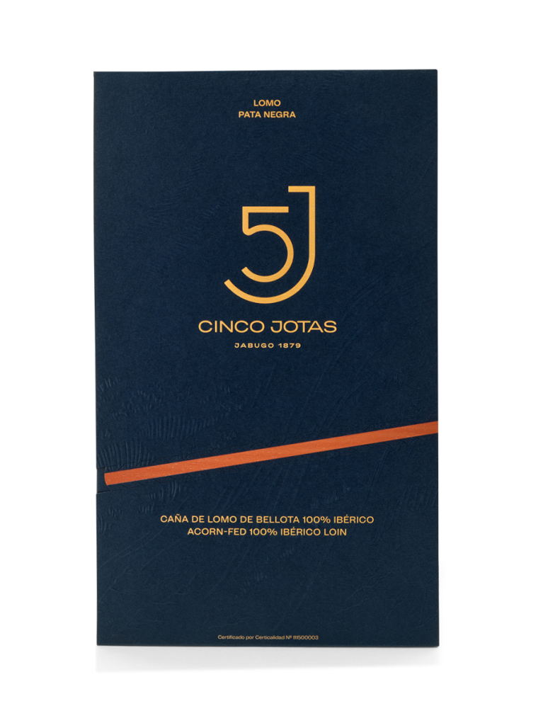 Lomo de Bellota 100% Ibérico Cinco Jotas Loncheado