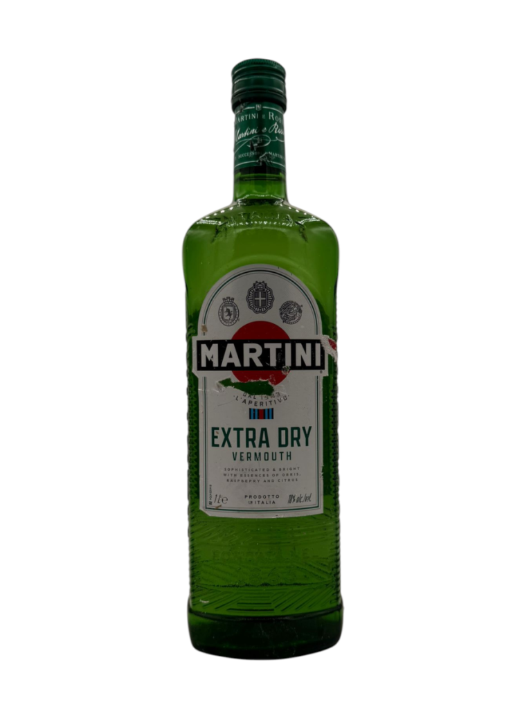 Martini Extra Dry - Etiqueta Deteriorada
