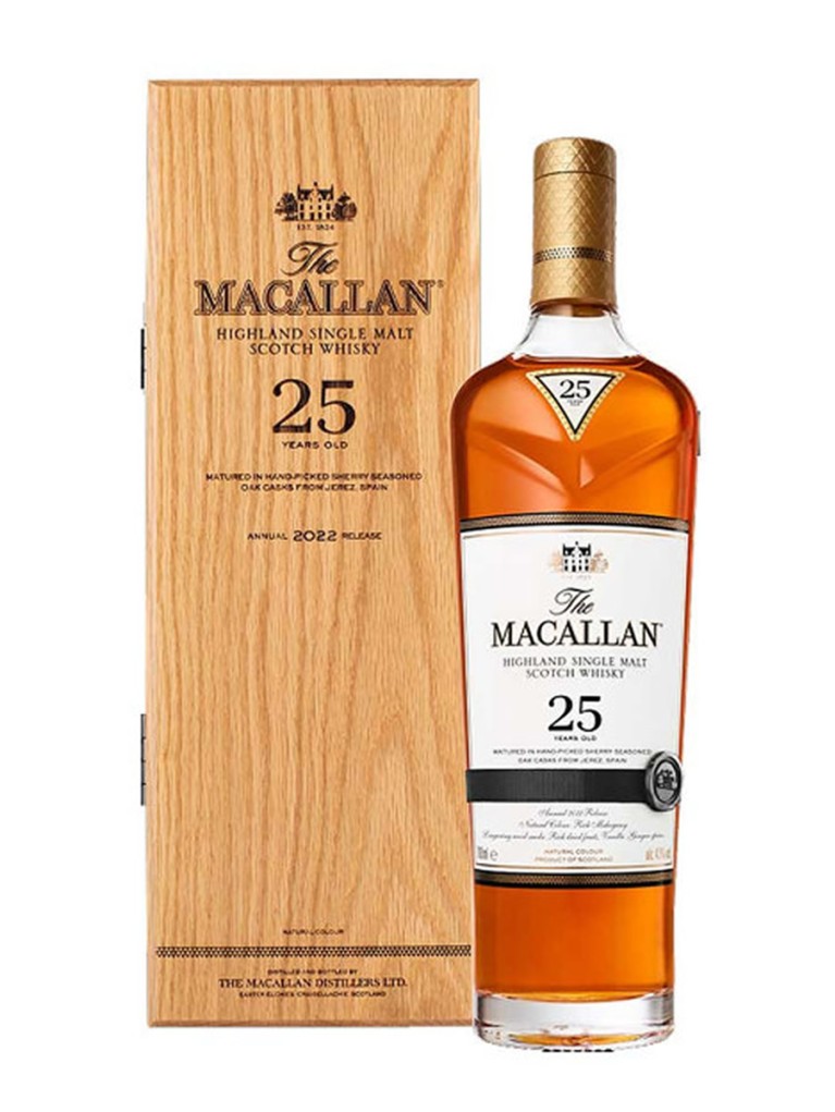 Whisky The Macallan Sherry Oak 25 años