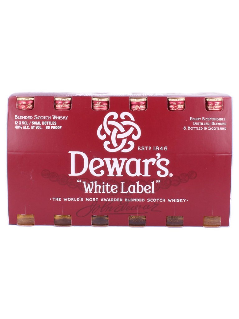 Mini Whisky White Label 