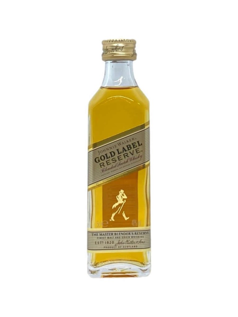 Miniatura Whisky Johnnie Walker Gold Label Reserve 5cl