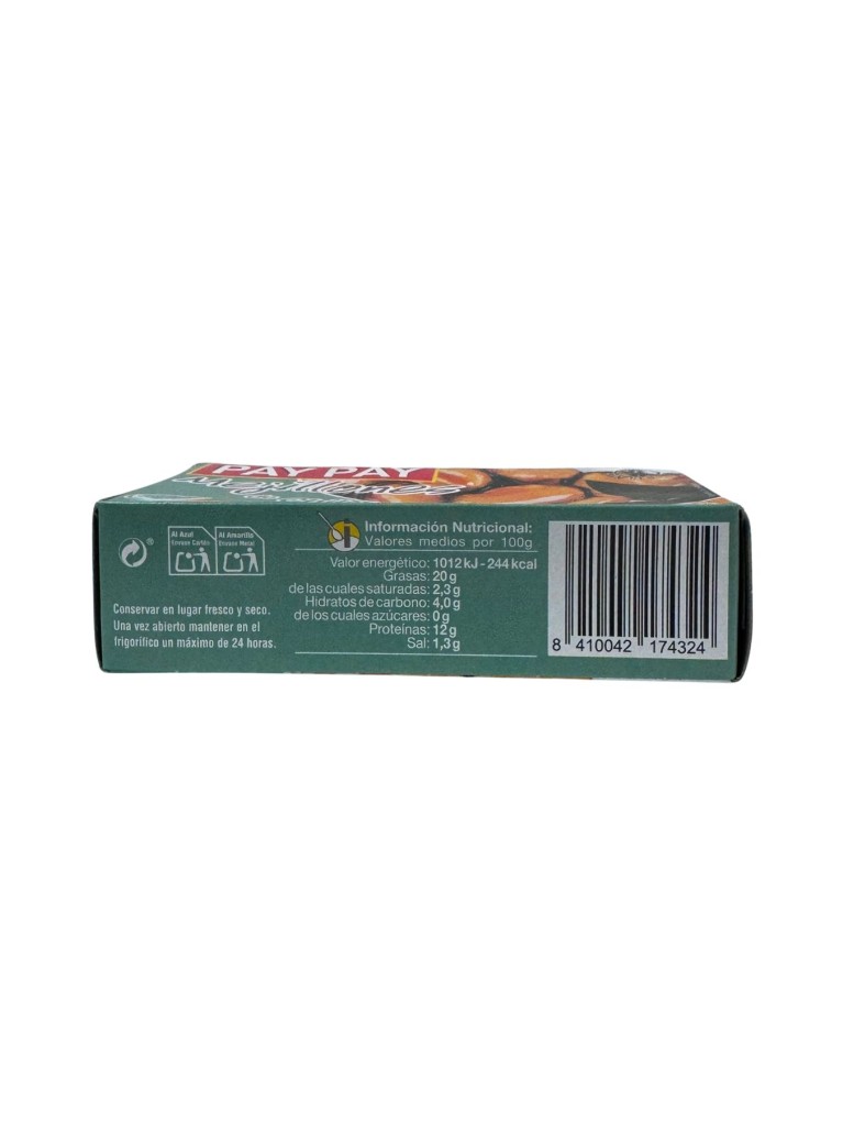 Pay Pay Mejillón Chilenos Escabeche 8/12 Ol120
