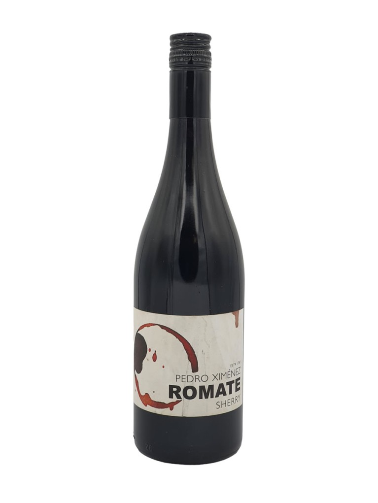 Pedro Ximenez Romate - Etiqueta deteriorada