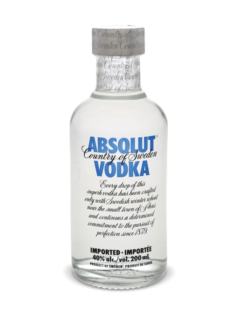 Petaca Vodka Absolut 20cl