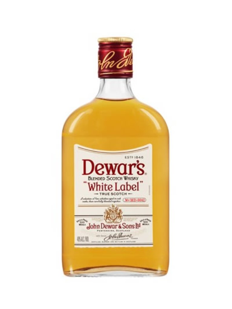 Whisky White Label Petaca 50cl