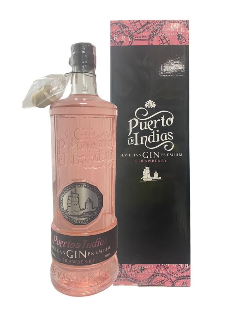 Ginebra Rosa Gin Puerto de Indias 1 Litro »