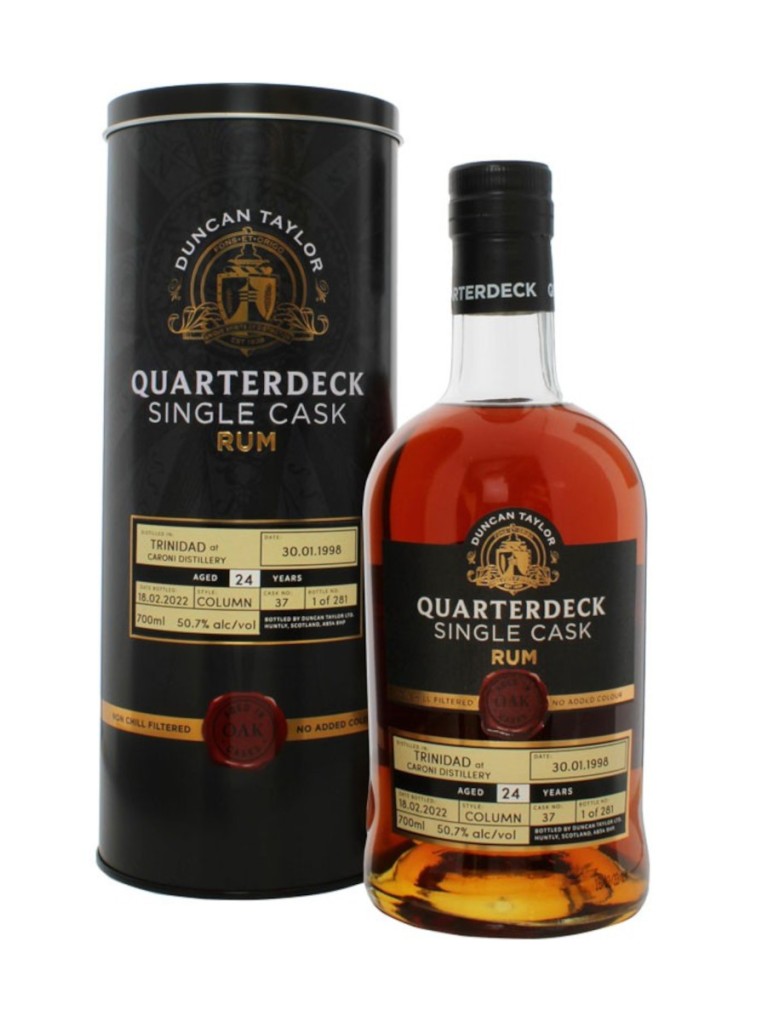 Quarterdek Caroni Trinidad 24 Years Rum 50,8º 70cl