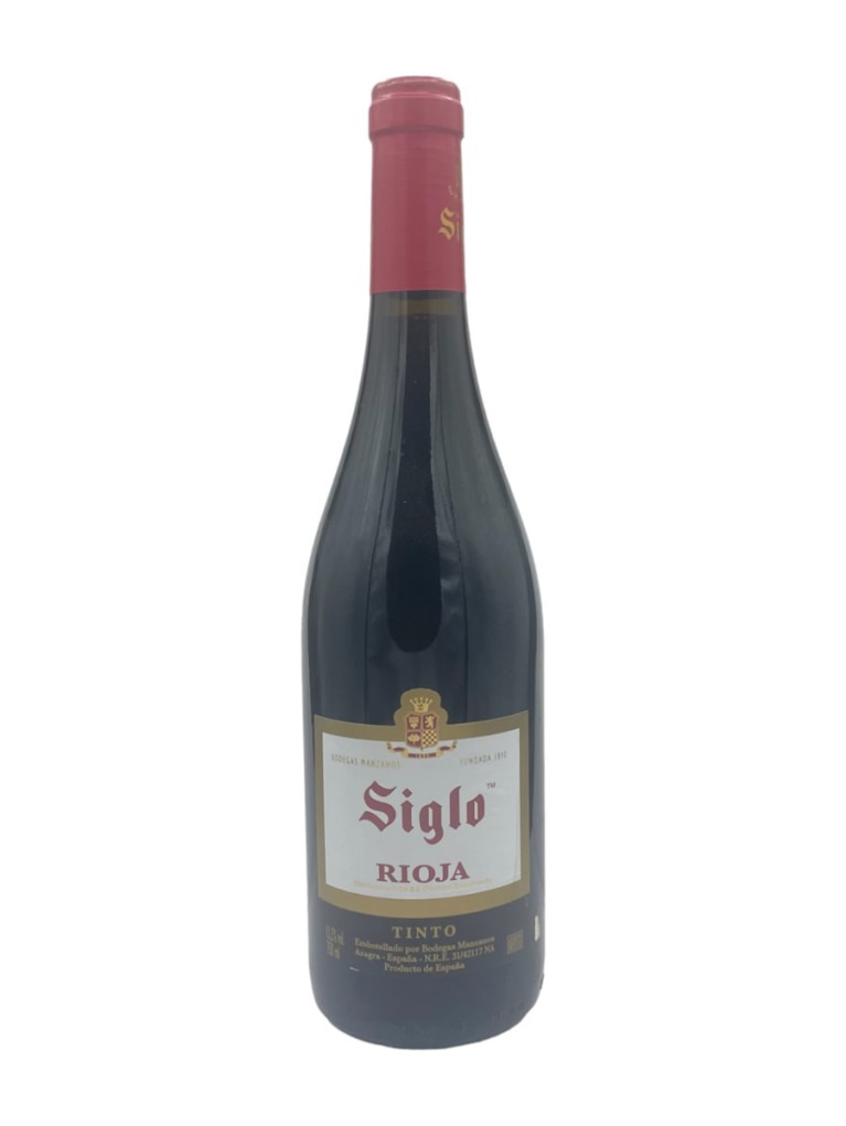 Siglo Tinto Rioja 2020 - Etiqueta deteriorada