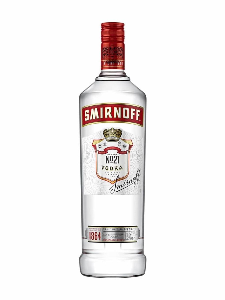Vodka Smirnoff 1L Sin Dosificador