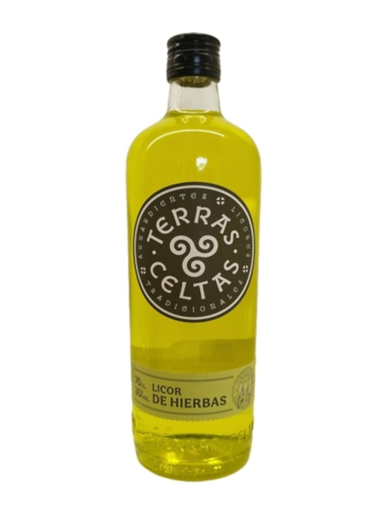 Licor Orujo Hierbas Terras Celtas